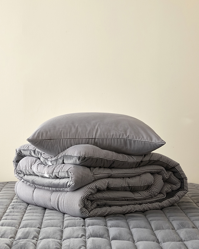 Warm and dust-free move soft semi-ultrafine winter quilt- Leo Gray